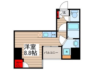 ﾃﾞｨｱﾚｲｼｬｽ西大島駅前（303）の物件間取画像